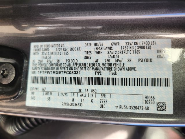 New 2026 Ford F150 Raptor AWD/4WD image 25