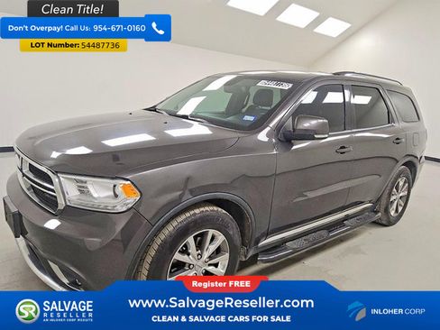 Used 2014 Dodge Durango Limited w/ Nav & Power Liftgate Group RWD image 1