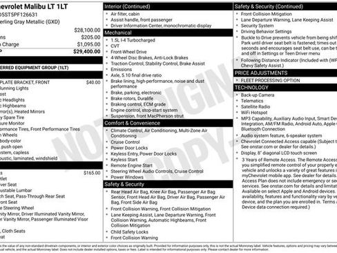Used 2023 Chevrolet Malibu LT FWD image 8