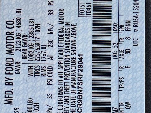 New 2025 Ford Bronco Sport Big Bend w/ Convenience Package image 13