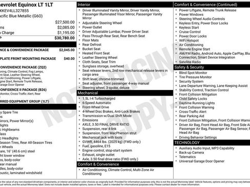 Used 2020 Chevrolet Equinox LT image 2