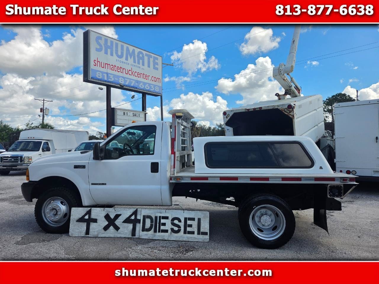 Used 2000 Ford F450 4x4 Regular Cab Super Duty image 1