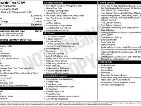Used 2025 Chevrolet Trax ACTIV w/ Driver Confidence Package FWD image 28