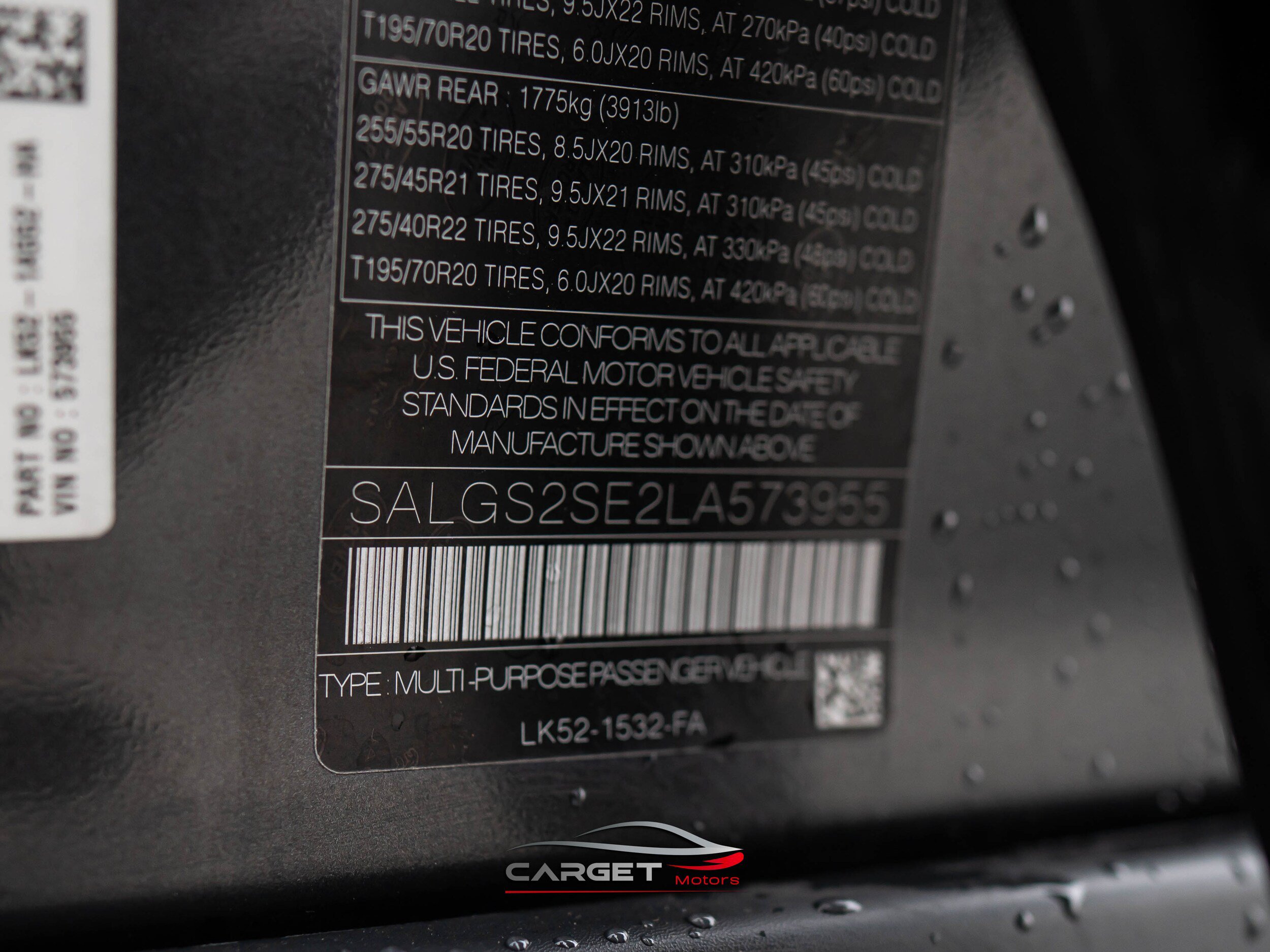 Used 2020 Land Rover Range Rover HSE AWD/4WD image 52