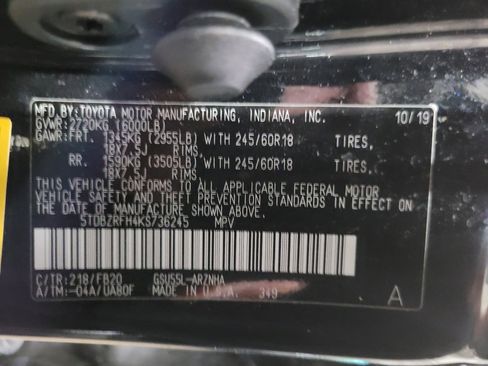 Used 2019 Toyota Highlander LE AWD/4WD image 33
