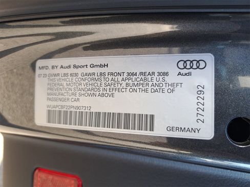 Used 2023 Audi RS 7 Sportback w/ Black Optic Package image 11