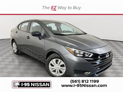 New 2025 Nissan Versa S w/ Trunk Package