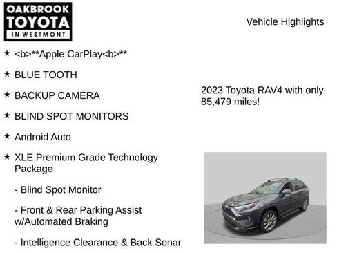Used 2023 Toyota RAV4 XLE Premium AWD/4WD image 5