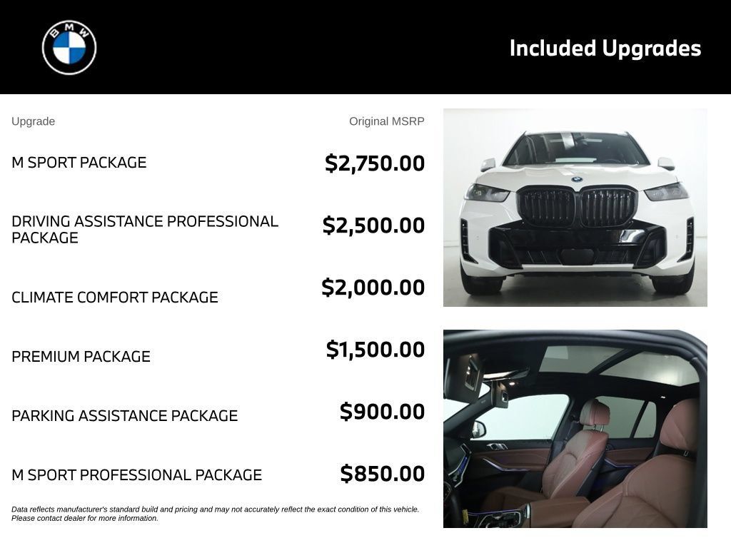 Used 2026 BMW X5 xDrive50e w/ M Sport Package AWD/4WD image 4