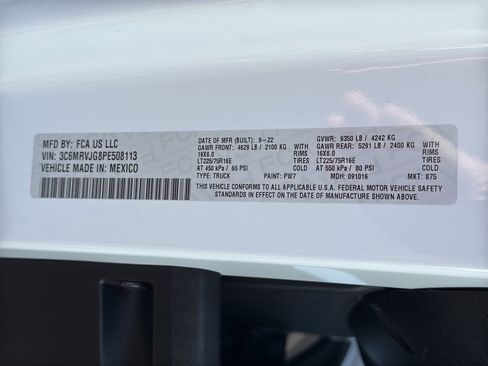 Used 2023 RAM ProMaster 3500 image 27