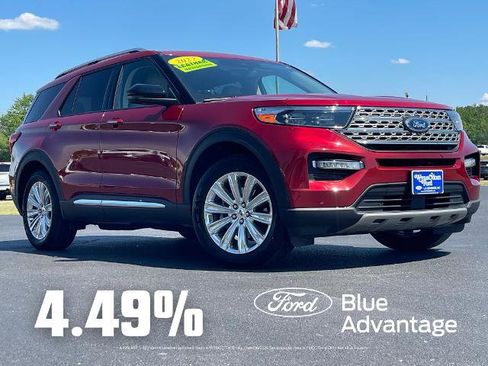 Certified 2022 Ford Explorer Limited w/ Equipment Group 301A RWD image 1