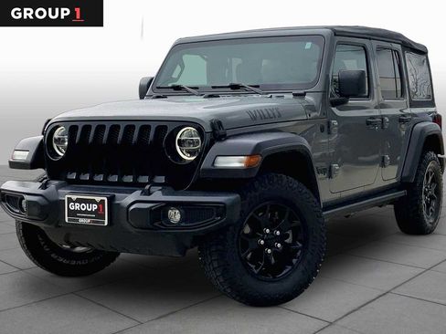 Used 2021 Jeep Wrangler Unlimited Sport AWD/4WD image 1