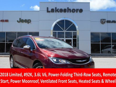 Certified 2018 Chrysler Pacifica Limited FWD image 1