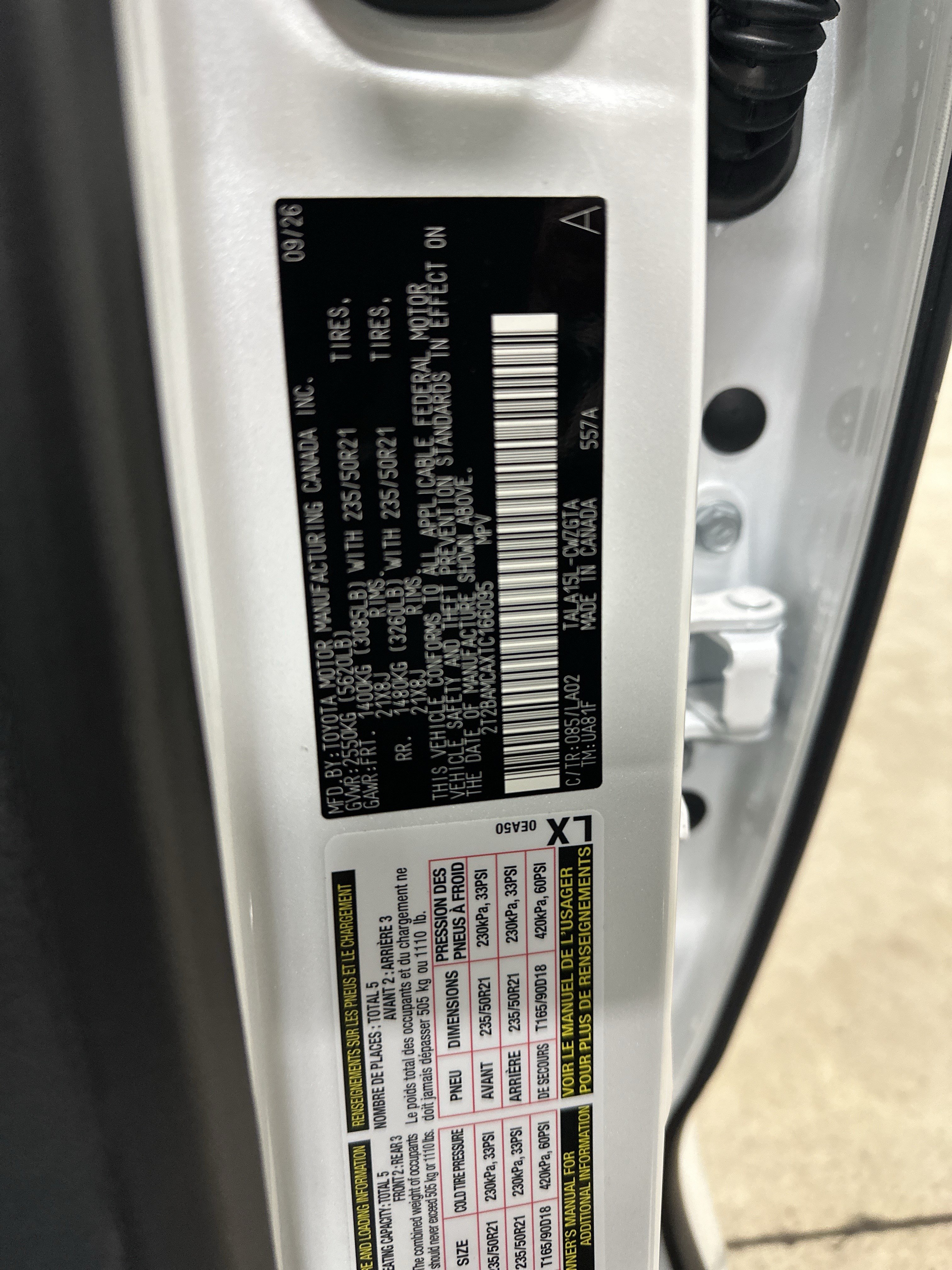 New 2026 Lexus RX 350 AWD w/ Convenience Package image 35