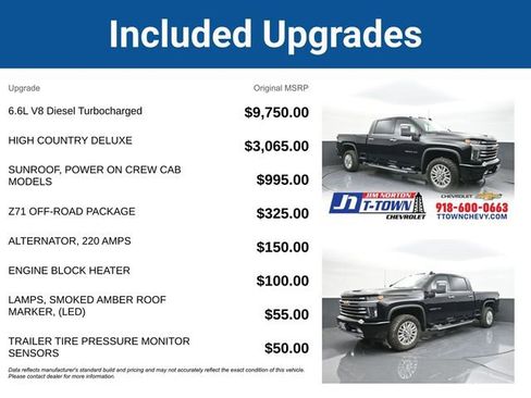 Used 2020 Chevrolet Silverado 3500 High Country w/ Z71 Off-Road Package image 5