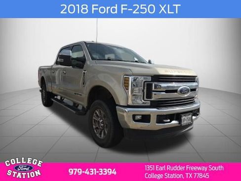 Used 2018 Ford F250 XLT w/ XLT Premium Package AWD/4WD image 1