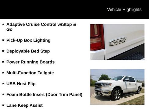 Used 2020 RAM 1500 Longhorn AWD/4WD image 12