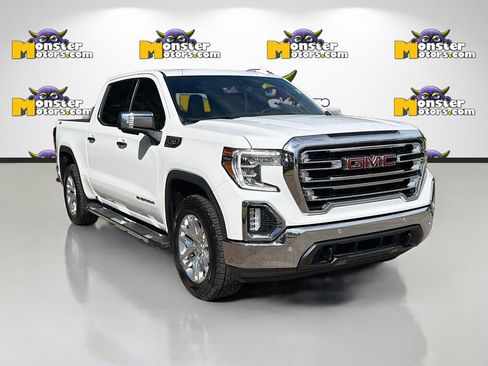 Used 2021 GMC Sierra 1500 SLT w/ SLT Premium Plus Package AWD/4WD image 3