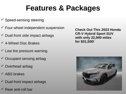 Used 2023 Honda CR-V Sport image 12