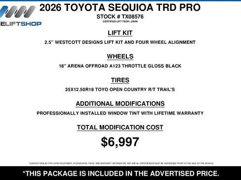 Used 2026 Toyota Sequoia TRD Pro image 2