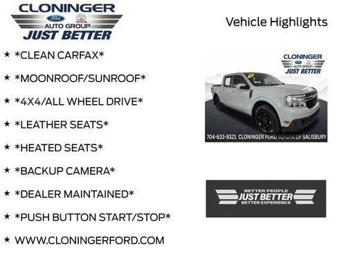 Used 2023 Ford Maverick Lariat w/ Lariat Luxury Package AWD/4WD image 3