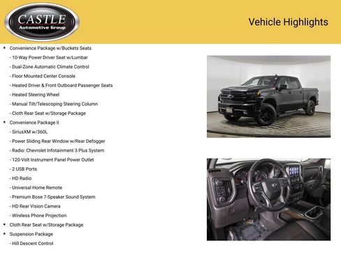 Used 2021 Chevrolet Silverado 1500 LT Trail Boss w/ Convenience Package II AWD/4WD image 12