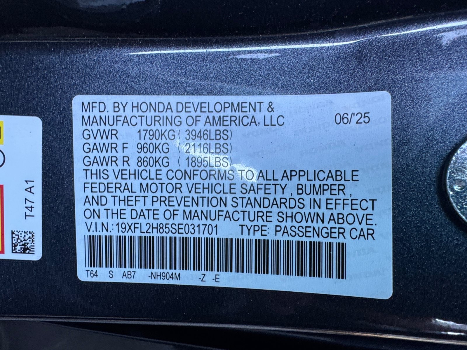 Used 2025 Honda Civic Sport image 16