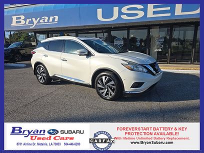 Used 2018 Nissan Murano Platinum w/ Cargo Package