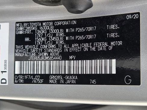 Certified 2021 Toyota 4Runner Venture image 25