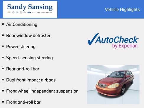 Used 2006 Toyota Corolla LE w/ Audio Value Pkg FWD image 7