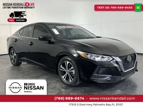 Certified 2021 Nissan Sentra SV image 2