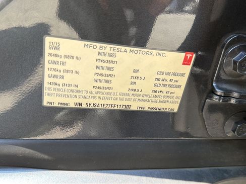 Used 2015 Tesla Model S 85D AWD/4WD image 36