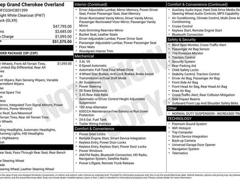 Used 2017 Jeep Grand Cherokee Overland image 12