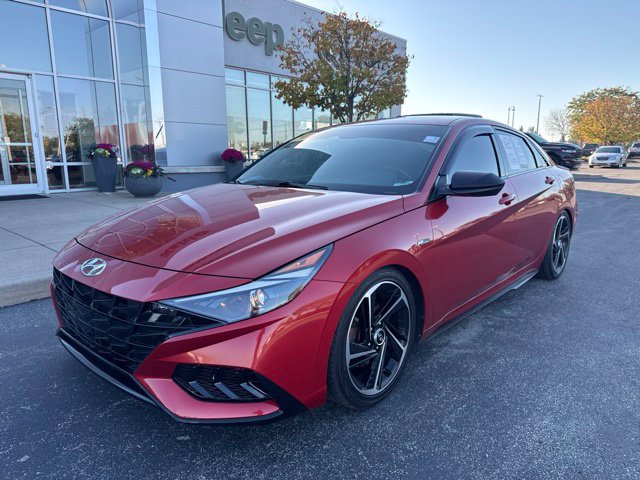 Used 2021 Hyundai Elantra N Line FWD image 1
