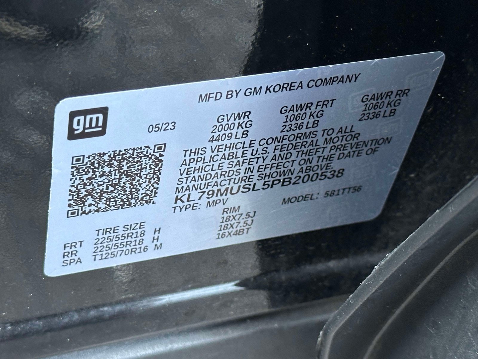 Used 2023 Chevrolet TrailBlazer RS w/ Convenience Package AWD/4WD image 37