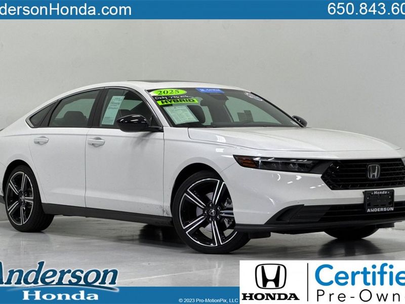 Certified 2025 Honda Accord Sport image 1