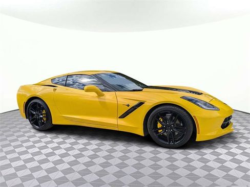 Used 2019 Chevrolet Corvette Stingray Coupe w/ Carbon Flash Badge Package image 2
