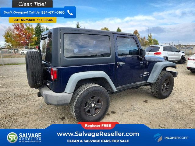 Used 2013 Jeep Wrangler Sport AWD/4WD image 4
