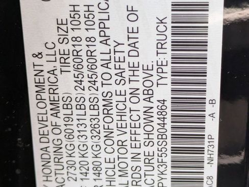 New 2025 Honda Ridgeline RTL image 46