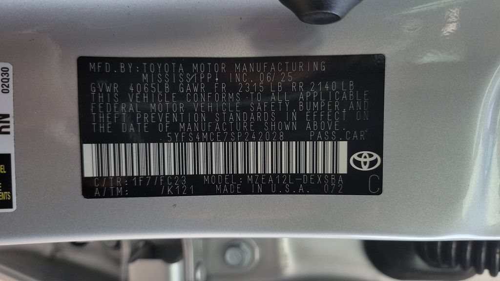 Certified 2025 Toyota Corolla SE FWD image 23