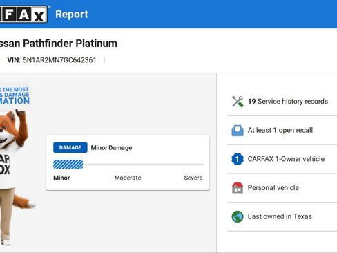 Used 2016 Nissan Pathfinder Platinum image 6