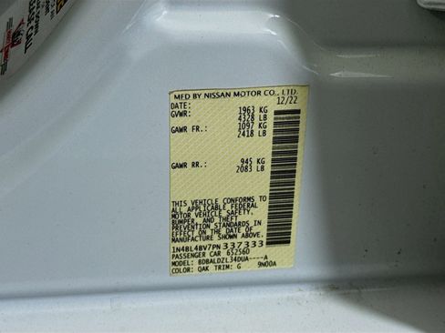 Used 2023 Nissan Altima 2.5 S image 40