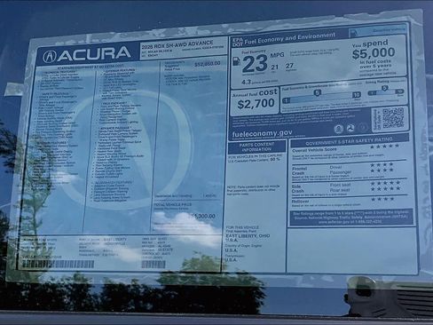 New 2026 Acura RDX w/Advance Package image 22