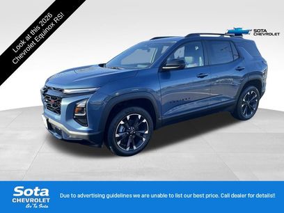 New 2026 Chevrolet Equinox RS