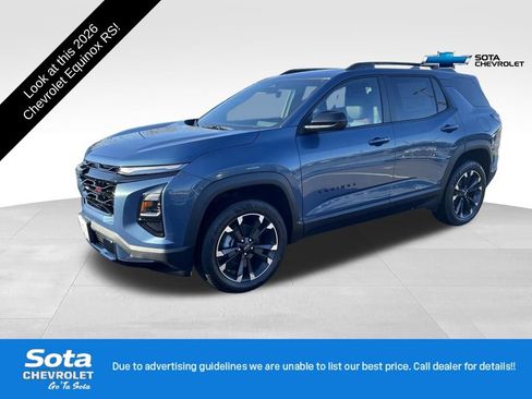New 2026 Chevrolet Equinox RS AWD/4WD image 1