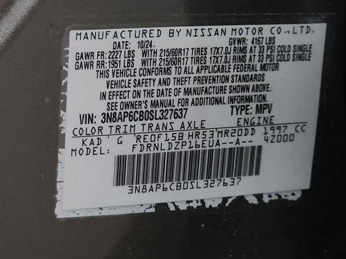 Certified 2025 Nissan Kicks SV w/ Charging Package image 26