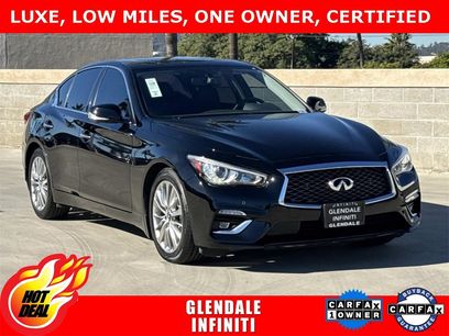 Certified 2023 INFINITI Q50 Luxe w/ Cargo Package