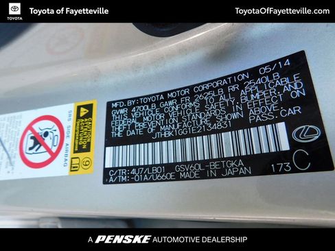 Used 2014 Lexus ES 350 w/ Luxury Package FWD image 12