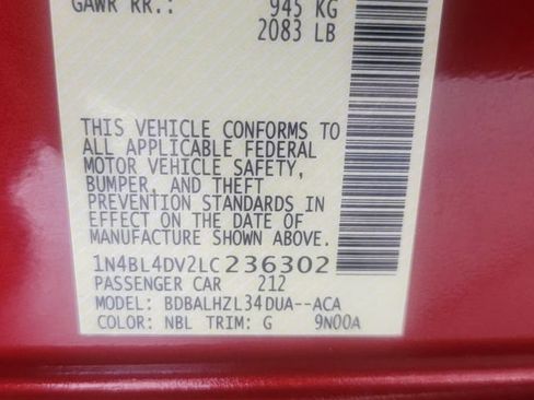 Used 2020 Nissan Altima 2.5 SV FWD image 34