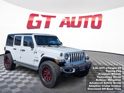 Used 2021 Jeep Wrangler Unlimited Sahara w/ Uconnect 4C Nav & Sound Group